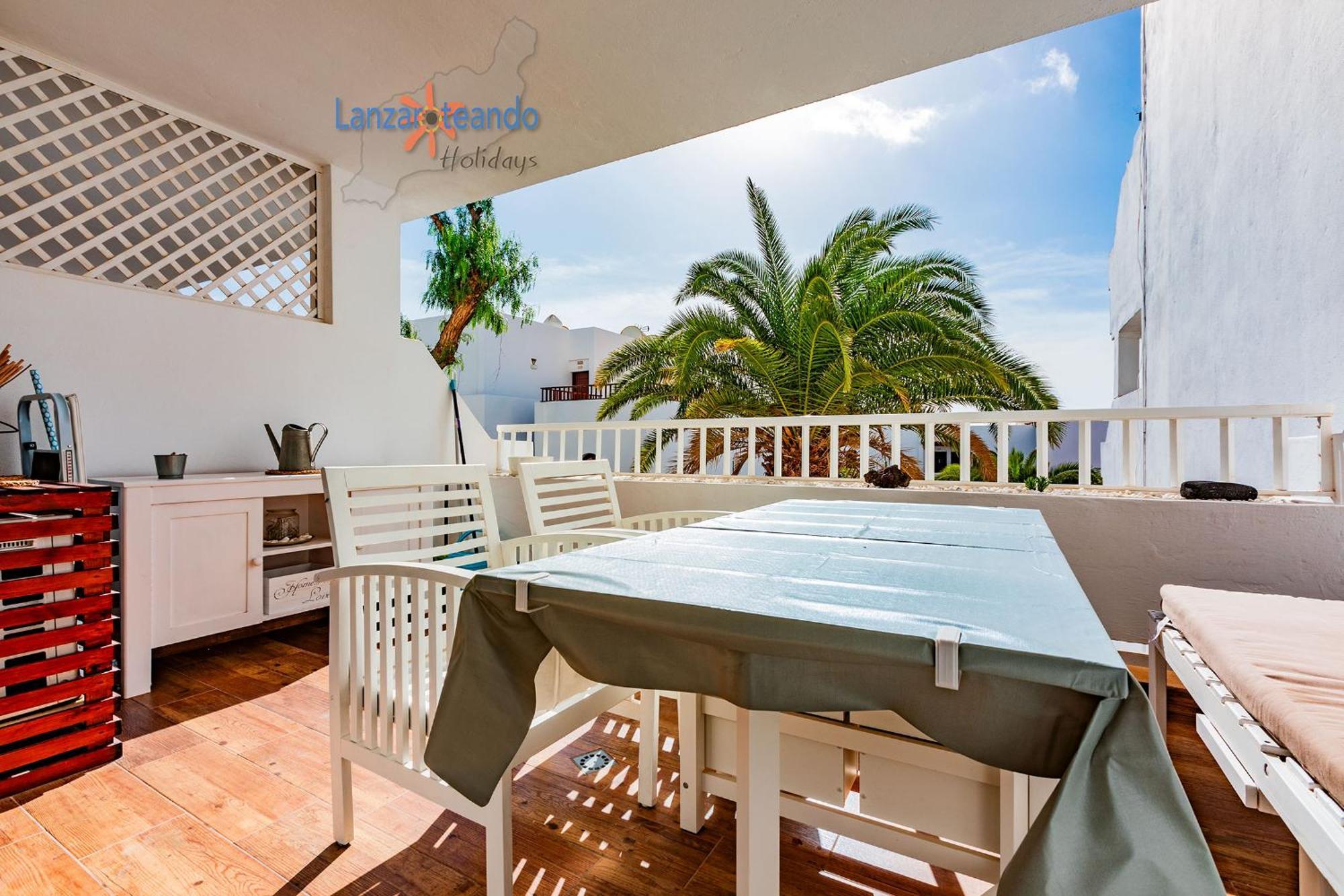 Casa Azul Vivienda Vacacional Коста-Тегисе Экстерьер фото