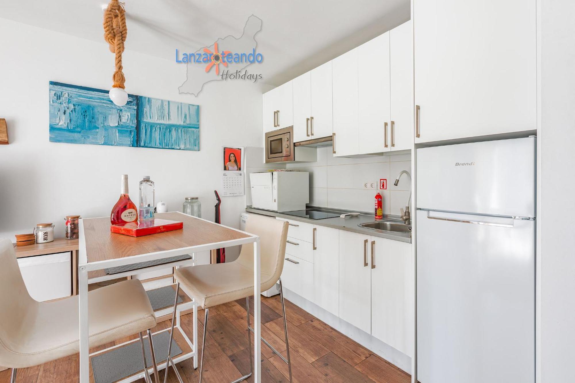 Casa Azul Vivienda Vacacional Коста-Тегисе Экстерьер фото