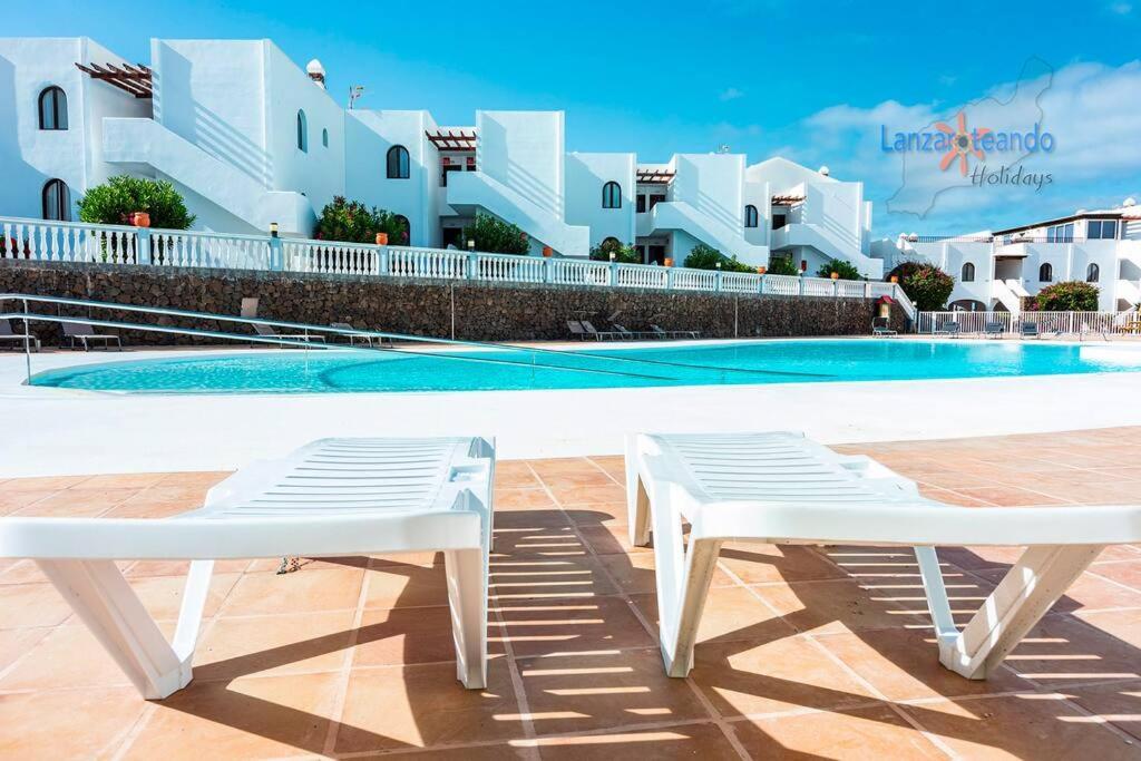 Casa Azul Vivienda Vacacional Коста-Тегисе Экстерьер фото